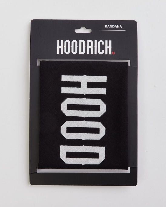 Hoodrich Og Core Bandana Schwarz/weiß