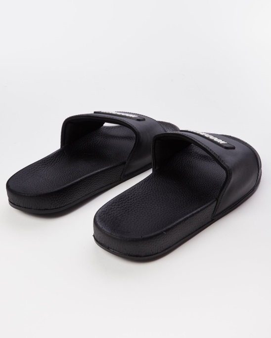 Hoodrich Schwarz/weiß Og Core Badge Slider