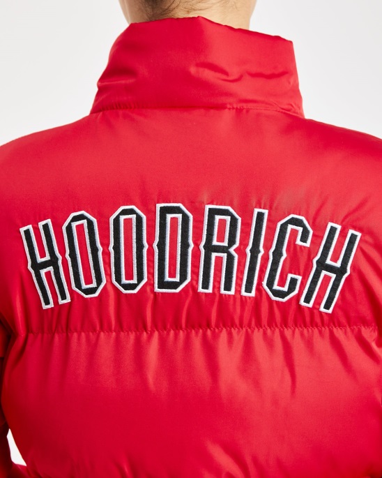 Rot/weiße Hoodrich Og Stellar Jacke