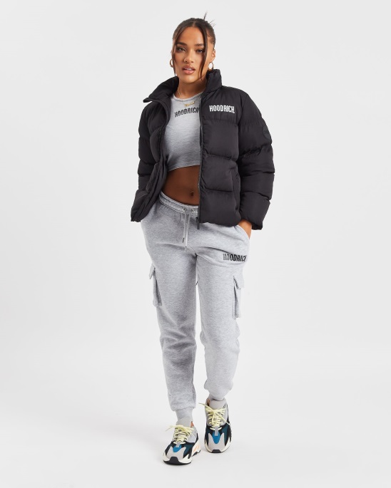 Og Stellar Jacke Schwarz/weiß Hoodrich