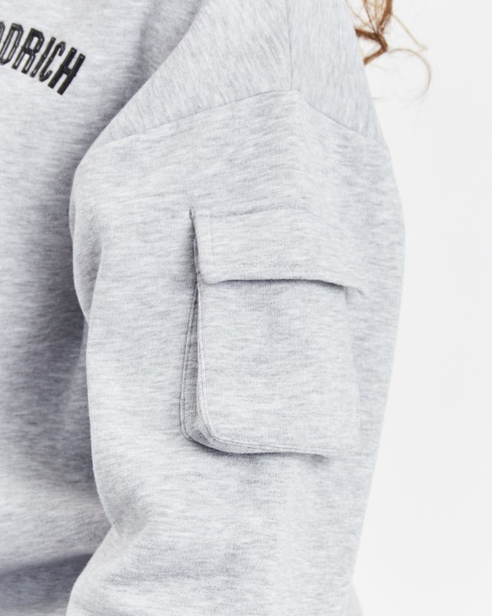 Hoodrich Heather Grey/Black (Restock) Und Luna Hoodie Mit Durchgehendem Reißverschluss