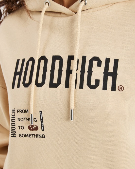 Irish Cream/Schwarz/Brünette Hoodrich Og Frenzy Hoodie