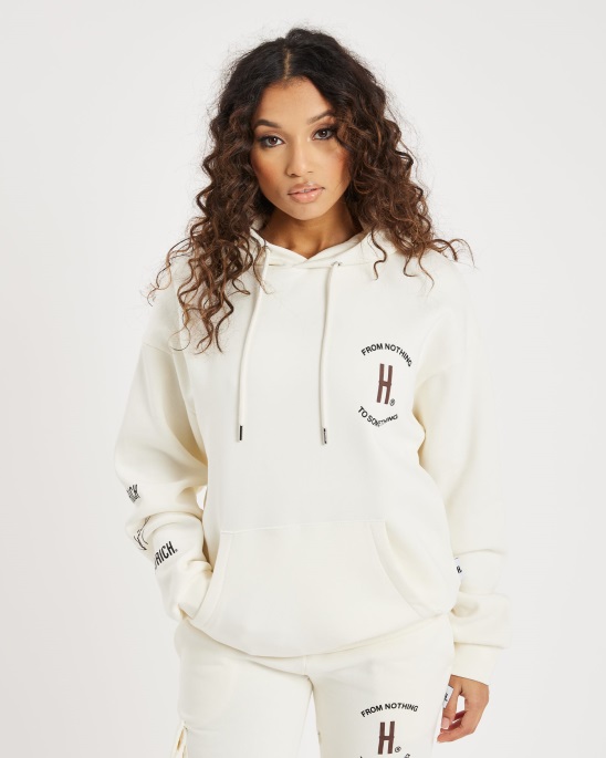 Reiher/schwarz/brünett Und Holen Hoodie Hoodrich