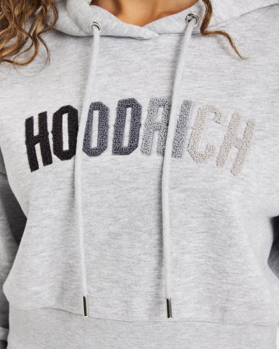 Og Kraze Cropped Hoodie Graumeliert/grau (restock) Hoodrich