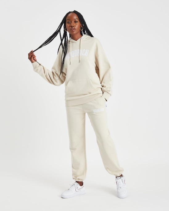 Hoodrich Og Storm Hoodie Haferflocken/Weiß