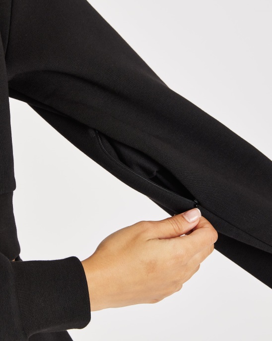 Schwarz/Blau (Restock) Hoodrich Og Kraze Cropped Hoodie