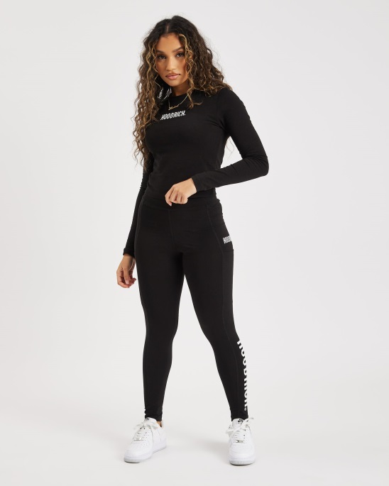 Schwarz/Weiß (Restock) Hoodrich Og Intel Leggings