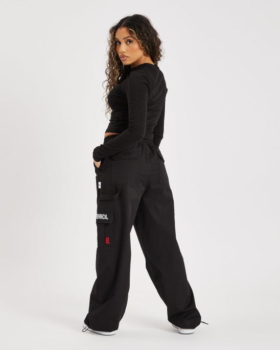 Schwarz/weiß Og Combat Cargo Hose Hoodrich