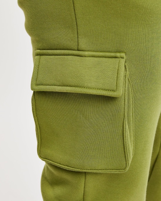 Og Luna Cargo-Jogginghose Olivgrün/schwarz Hoodrich