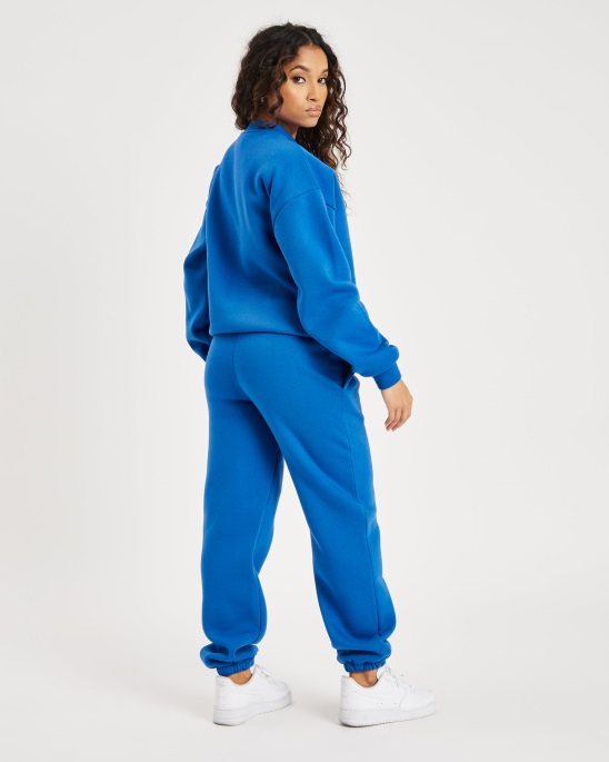 Hoodrich Og Staple Jogginghose Blau/weiß