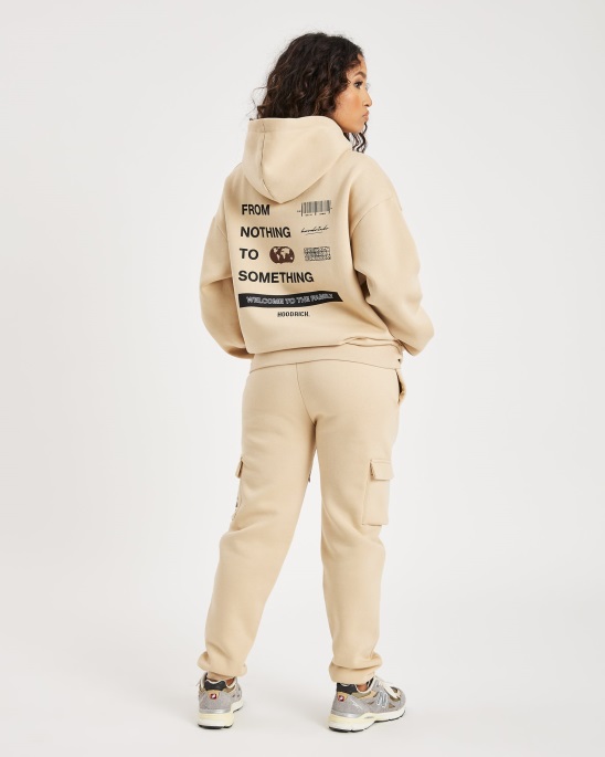 Irish Cream/black/brunette Hoodrich Og Frenzy Cargo-Jogger