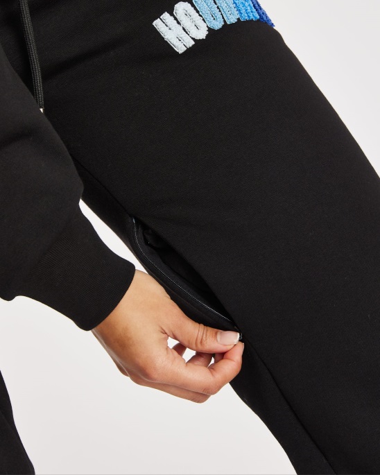 Og Kraze Jogginghose Schwarz/blau (restock) Hoodrich