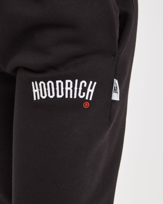 Schwarz/weiß/rote Hoodrich Og Calor Jogginghose